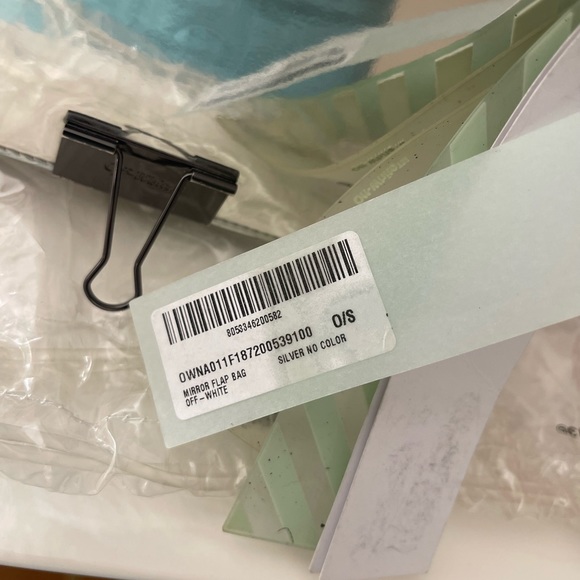 off -white mirror flap bag - Picture 4 of 5